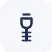Icon representing dental implant tooth replacement